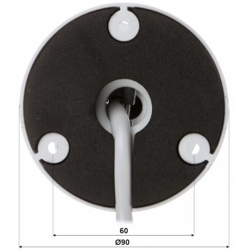 IP HIBRĪDA TERMOKAMERA TPC-BF1241-B3F4-DW-S8 3.5 mm - 960p, 4 mm - 4 Mpx DAHUA