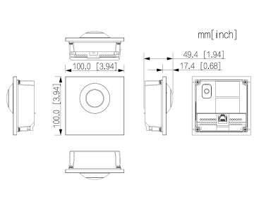 VIDEO DOMOFONS VTO4202F-P-S3 DAHUA