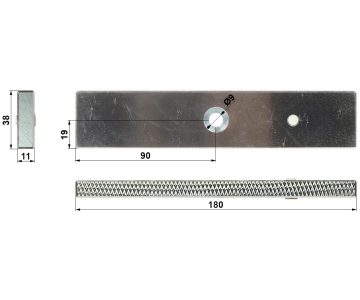 ELEKTROMAGNĒTISKAIS FIKSATORS ZW-280T MIA