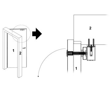 OUTDOOR ELECTROMAGNETIC LOCK ZW-280Z MIA