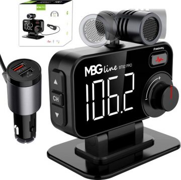 MBG line BT92 PRO automašīnas raidītājsMBG line BT92 PRO automašīnas raidītājs