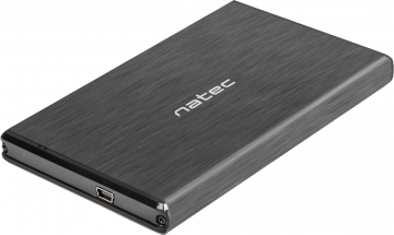 Ārējais diska korpuss Natec Rhino SATA 2,5 collu USB 2.0 Slim, melnsĀrējais diska korpuss Natec Rhino SATA 2,5 collu USB 2.0 Slim, melns