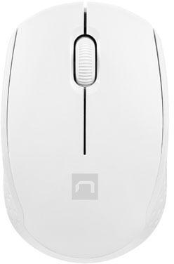 NATEC STORK bezvadu pele 1600DPI balta optiskā USBNATEC STORK bezvadu pele 1600DPI balta optiskā USB