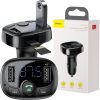 FM RAIDĪTĀJS AUTO LĀDĒTĀJS Baseus Enjoy S-09A 3.4A 2x USB-A microSD BT 4.2