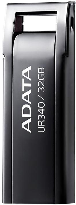 Adata USB flash drive UR340 32GB USB3.2 Gen1 black Adata USB flash drive UR340 32GB USB3.2 Gen1 black