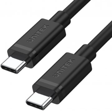 Unitek USB C tipa uz USB C tipa kabelis 1 mUnitek USB C tipa uz USB C tipa kabelis 1 m