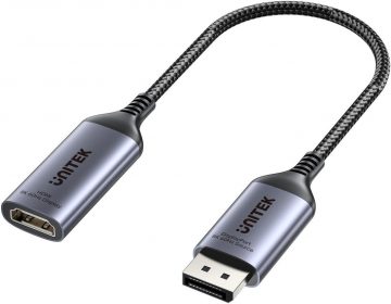 Unitek DisplayPort 1.4–HDMI 2.1 adapteris, 8K60HzUnitek DisplayPort 1.4–HDMI 2.1 adapteris, 8K60Hz