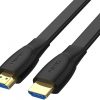 Unitek ātrdarbīgs HDMI 2.0 4K 60Hz plakans kabelis 2m