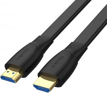 Unitek ātrdarbīgs HDMI 2.0 4K 60Hz plakans kabelis 2mUnitek ātrdarbīgs HDMI 2.0 4K 60Hz plakans kabelis 2m
