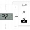 Bezvadu istabas termostats, balts, T-2x Wi-Fi Tech kontrolieri