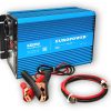 EUROPOWER SPRIEGUMA PĀRVEIDOTĀJS 12V DC / 230V AC 600W / 1200W TĪRS SINUSODS