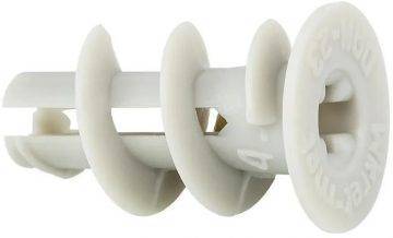 Дюбель нейлоновый для крепления DRN-23 в гипсокартоне DRIVA, картонная упаковка 200 шт.