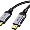 DisplayPort Unitek v2.1 kaabel 2m 8K@120Hz DisplayPort Unitek v2.1 kaabel 2m 8K@120Hz
