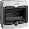 PLASTMASAS UZSTĀDĪŠANAS KORPUSS Virsmas montāžas IP65 1X8 moduļi. PHS 8T NOARK 101493