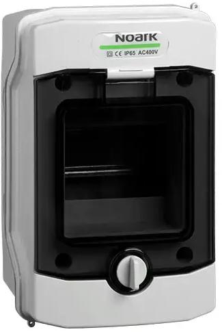 PLASTMASAS UZSTĀDĪŠANAS KORPUSS Virsmas montāžas IP65 1X4 moduļi. PHS 4T NOARK 101492PLASTMASAS UZSTĀDĪŠANAS KORPUSS Virsmas montāžas IP65 1X4 moduļi. PHS 4T NOARK 101492