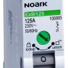 SLĒDZIS/ATVIENOTĀJS, 1 MODUĻA PLATUMS, 1P, 63A, Ex9I125 1P 63A Noark 100864