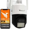 ORLLO Z17 Ultra 4K IP kamera āra lietošanai, rotējoša, GSM, paredzēta SIM kartei