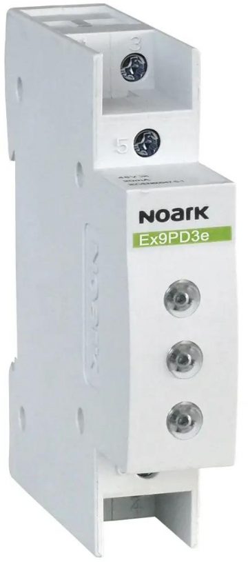 SIGNĀLSPANELIS, 230/400 V AC/DC, 3 x SARKANAS LED EX9PD3E. NOARK 106313SIGNĀLSPANELIS, 230/400 V AC/DC, 3 x SARKANAS LED EX9PD3E. NOARK 106313
