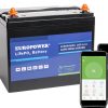 EUROPOWER LFP serijos LiFePO4 baterija 12.8V 80Ah Bluetooth
