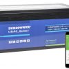 EUROPOWER LFP sērijas LiFePO4 akumulators 12,8 V 280 Ah Bluetooth, sildīšanas paklājiņš (kalpošanas laiks ~4000 cikli)