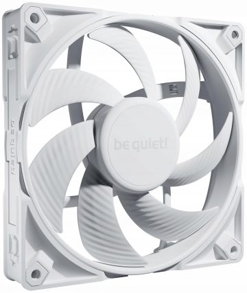 esi kluss! Silent Wings 4 Pro PWM balts 120 mm ventilators, baltsesi kluss! Silent Wings 4 Pro PWM balts 120 mm ventilators, balts