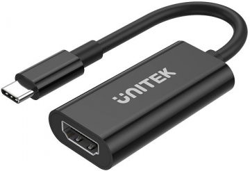 Unitek USB-C uz HDMI 2.0 adapteris, 4K@60HzUnitek USB-C uz HDMI 2.0 adapteris, 4K@60Hz