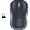 Logitech bezvadu pele M185 pelēka