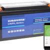 EUROPOWER LFP sērijas LiFePO4 akumulators 12,8 V 150 Ah Bluetooth, sildīšanas paklājiņš (kalpošanas laiks ~ 2000 cikli) EUROPOWER LFP sērijas LiFePO4 akumulators 12,8 V 150 Ah Bluetooth, sildīšanas paklājiņš (kalpošanas laiks ~ 2000 cikli)