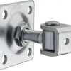 PSG 61.018.01 eņģe ar plāksnīti 80x80x3mm - M16 vītne (regulējama, cinkota cilpa)