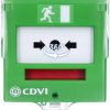 Кнопка эвакуационного выхода с гибкой мембраной, 2 контакта CDVI BBGP2V