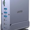 Unitek Universal DisplayLink 4K dokstacija x3