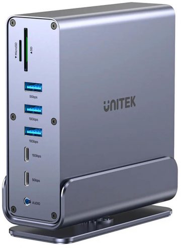 Unitek Universal DisplayLink 4K dokstacija x3Unitek Universal DisplayLink 4K dokstacija x3