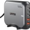 Unitek ātrās uzlādes lādētājs 2xUSB-A 3xUSB-C GAN 188W