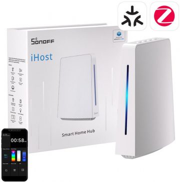 Wi-Fi centrs, ZigBee Sonoff iHost viedās mājas centrmezgls AIBridge-26, 4 GB RAMWi-Fi centrs, ZigBee Sonoff iHost viedās mājas centrmezgls AIBridge-26, 4 GB RAM