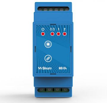 Bezvadu vārtu modulis DIN sliedes MB-04 Tech kontrolieriemBezvadu vārtu modulis DIN sliedes MB-04 Tech kontrolieriem