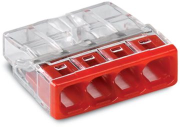 Ātrais savienotājs VADS 4x 0.5-2.5mm2 WAGO 2273-204 (100 gab. iepakojums)Ātrais savienotājs VADS 4x 0.5-2.5mm2 WAGO 2273-204 (100 gab. iepakojums)
