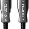 HDMI kabelis Claroc optiskais HDMI 2.1 AOC 8K 120Hz 20m