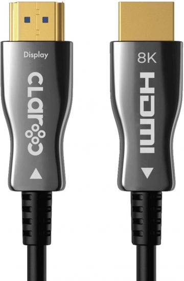 HDMI kabelis Claroc optiskais HDMI 2.1 AOC 8K 120Hz 20m
