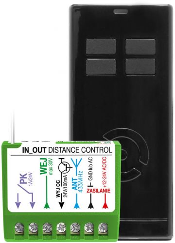 Proxima IN-OUT distances kontroles T4 komplekts MELNSProxima IN-OUT distances kontroles T4 komplekts MELNS