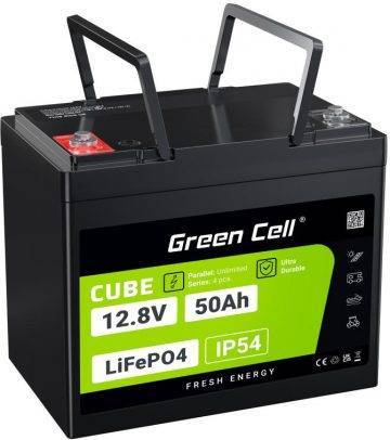 LITIJA DZELZS FOSFĀTA AKUMULATORS LiFePO4 Zaļās šūnas kubs 12,8 V 50 Ah LFPGC12V50 AHLITIJA DZELZS FOSFĀTA AKUMULATORS LiFePO4 Zaļās šūnas kubs 12,8 V 50 Ah LFPGC12V50 AH