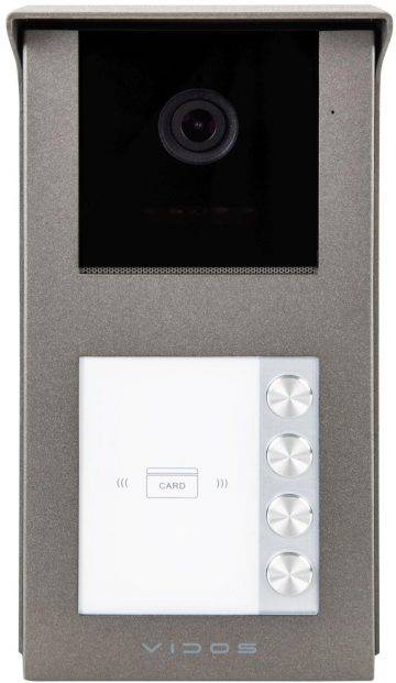 VIDOS 2IP S201-4 išorinis skydelisVIDOS 2IP S201-4 išorinis skydelis