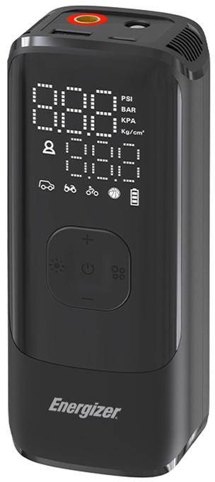 Powerbank kompresors Energizer PAC4000 2000mAh 15W 150 PSI 1x USB-C 1x USB-APowerbank kompresors Energizer PAC4000 2000mAh 15W 150 PSI 1x USB-C 1x USB-A