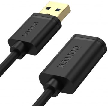 Unitek USB 3.0 AM-AF pagarinātāja kabelis 2MUnitek USB 3.0 AM-AF pagarinātāja kabelis 2M