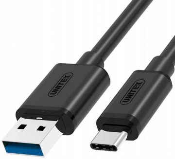 Unitek USB 3.1 A tipa - C tipa MM kabelis 1,5 mUnitek USB 3.1 A tipa - C tipa MM kabelis 1,5 m