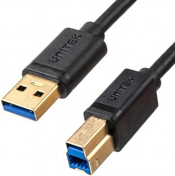 Unitek USB-A printera kabelis, USB 3.0, 5Gbps 2mUnitek USB-A printera kabelis, USB 3.0, 5Gbps 2m