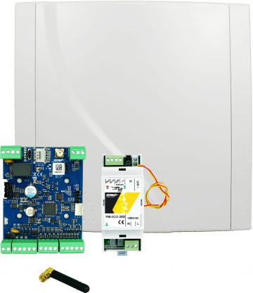 ROPAM Basic4G-SET: Basic4G/AT-GSM-MINI90/O-R3P/PSR-ECO-2012/ komplektas, LTE modulis gipso dėžutėje su maitinimo bloku -ECO ir GSM/LTE antena ROPAM Basic4G-SET: Basic4G/AT-GSM-MINI90/O-R3P/PSR-ECO-2012/ komplektas, LTE modulis gipso dėžutėje su maitinimo bloku -ECO ir GSM/LTE antena