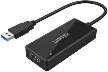 Unitek Y-3702 USB 3.0 1x HDMI pārveidotājs Unitek Y-3702 USB 3.0 1x HDMI pārveidotājs