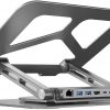 Unitek klēpjdatora statīvs USB-C HDMI 4K PD 100W