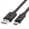 Unitek USB-A 2.0 - USB-C kabelis 2m C14068BK
