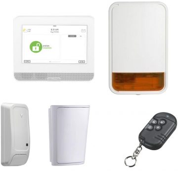 Стартовый комплект DSC IQ Hub PowerG (концентратор, геркон, PIR, сигнализация, дистанционное управление)